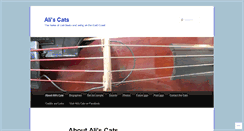 Desktop Screenshot of aliscats.com